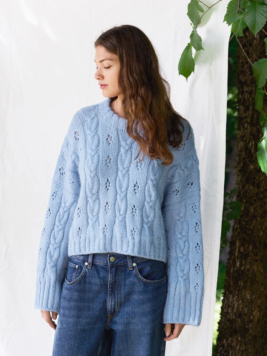 Junia Sweater / 2606 DIY / No. 11 / Single Pattern by Sandnes Garn - Must be purchased Sandnes Garn Yarn
