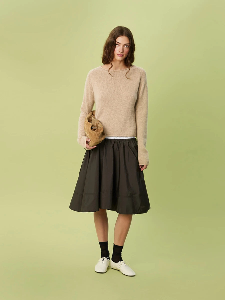 Nola Sweater / 2607 Cashmere / No. 2 / Single Pattern by Sandnes Garn - Must be purchased Sandnes Garn Yarn