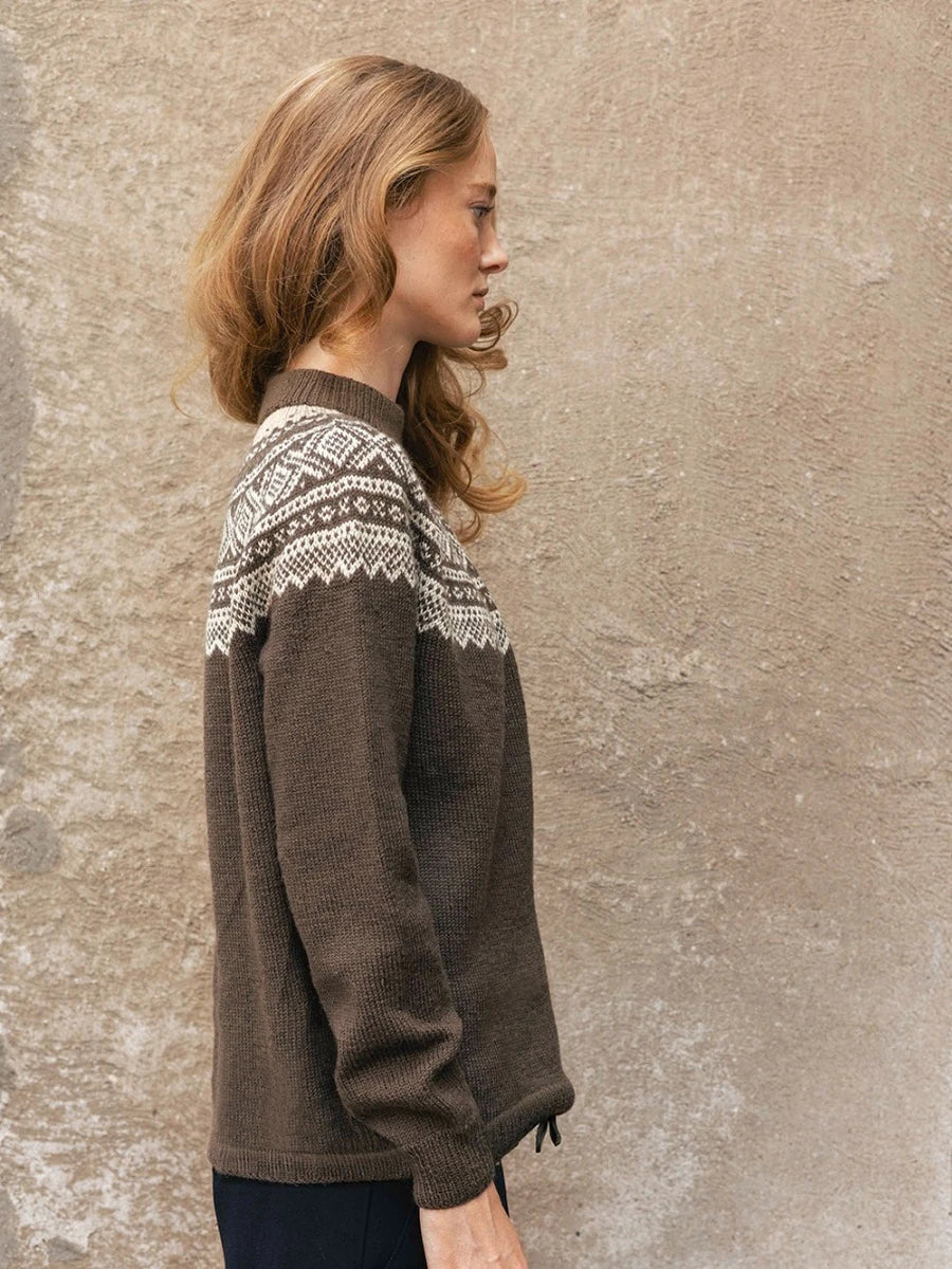 Marius Women's Sweater / Norwegian Icons Adult 2510 / No. 3 / Single Pattern by Sandnes Garn