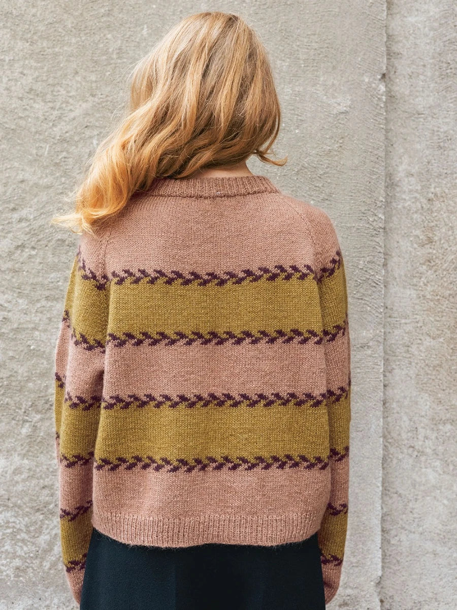 Astrid Women's Sweater / Norwegian Icons Adult 2510 / No. 5 / Single Pattern by Sandnes Garn