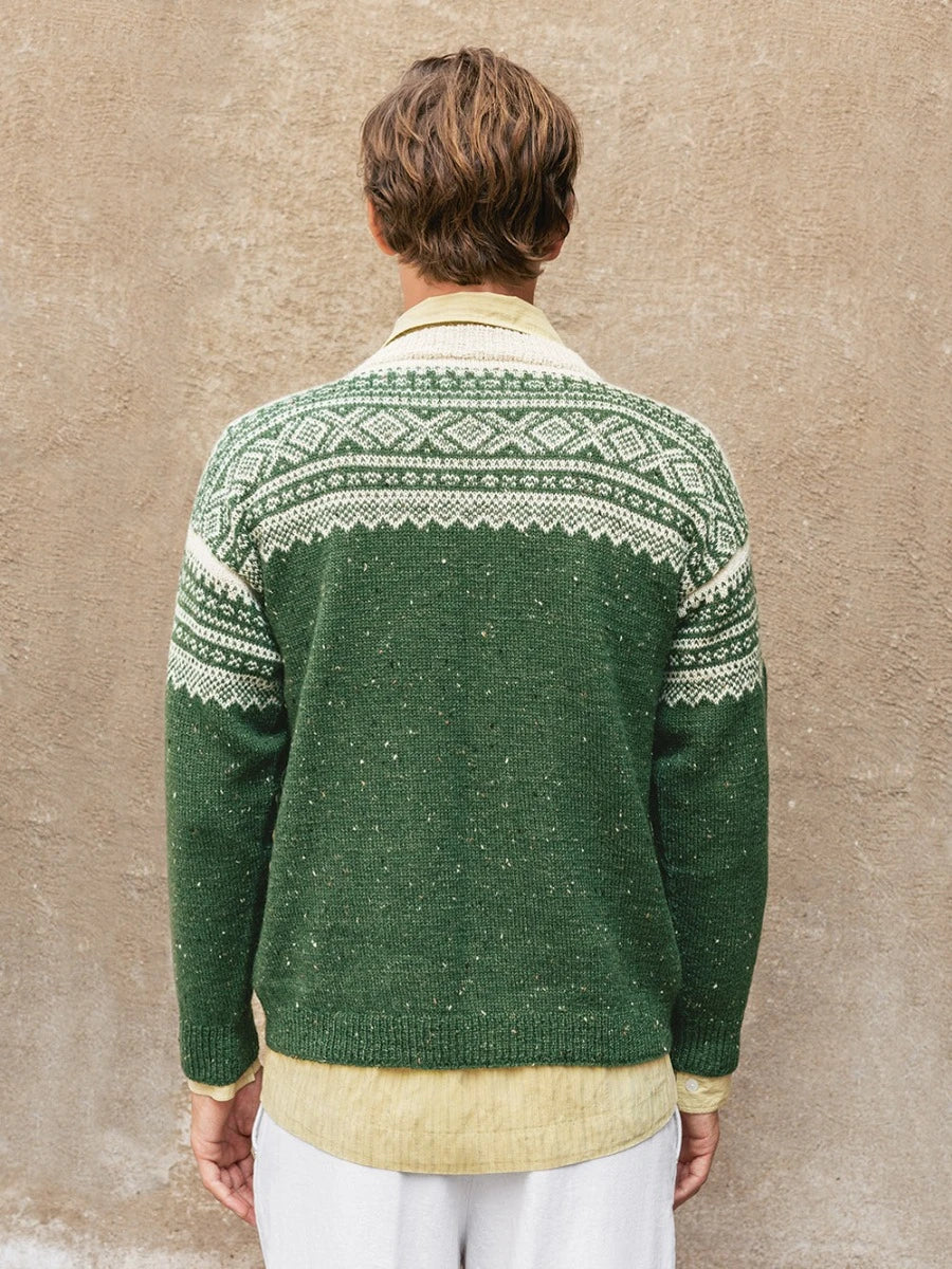 Marius Men's Sweater / Norwegian Icons Adult 2510 / No. 4 / Single Pattern by Sandnes Garn