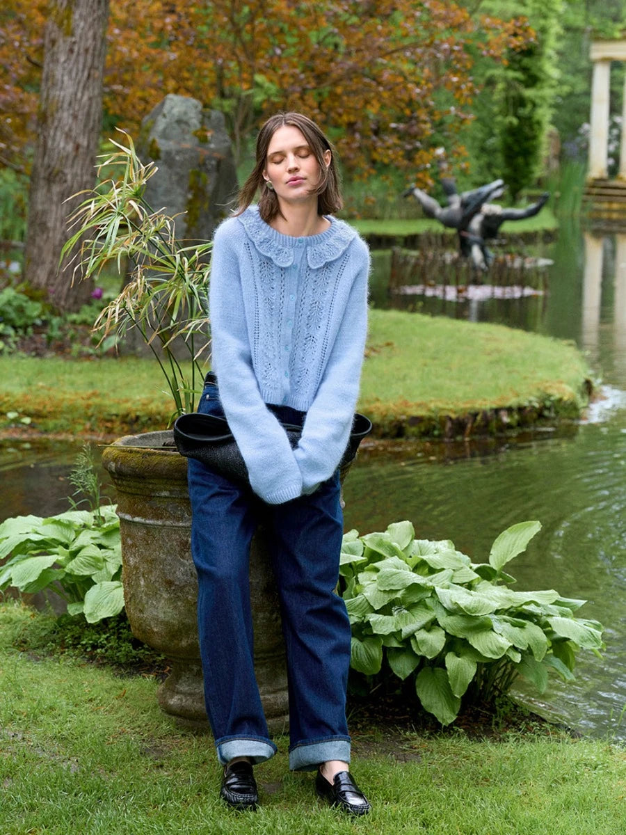 Bloom Cardigan / 2606 DIY / No. 4 / Single Pattern by Sandnes Garn - Must be purchased Sandnes Garn Yarn
