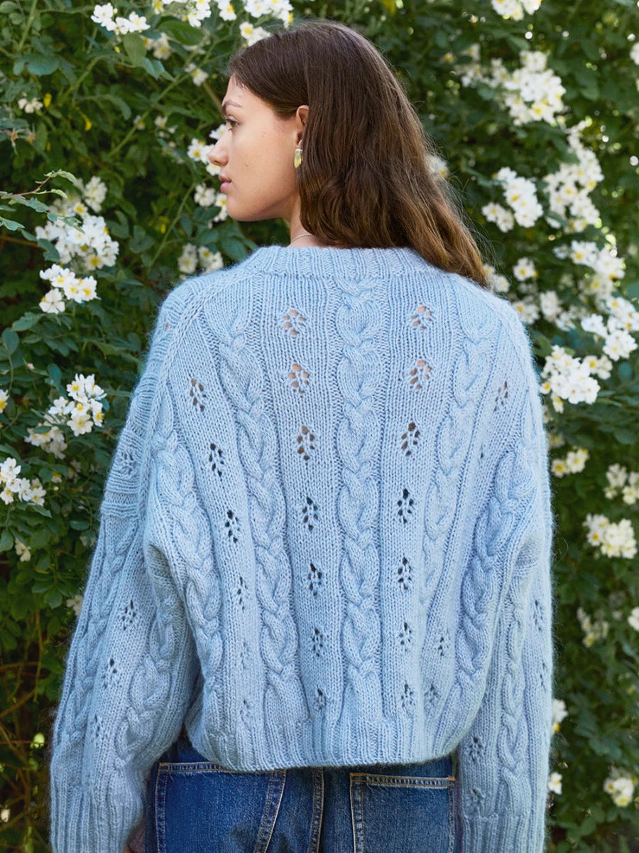 Junia Sweater / 2606 DIY / No. 11 / Single Pattern by Sandnes Garn - Must be purchased Sandnes Garn Yarn
