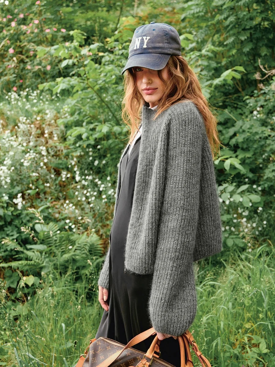 Tia Zipper Jacket / DIY 2507 / No.10 / Single Pattern by Sandnes Garn