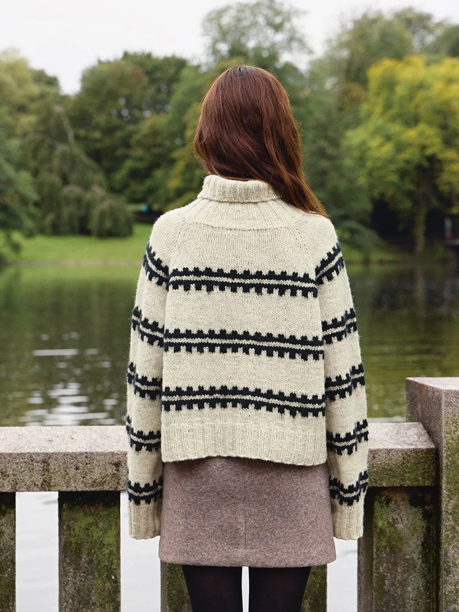 Ridge Sweater / 2513 Atlas / No. 1 / Single Pattern by Sandnes Garn