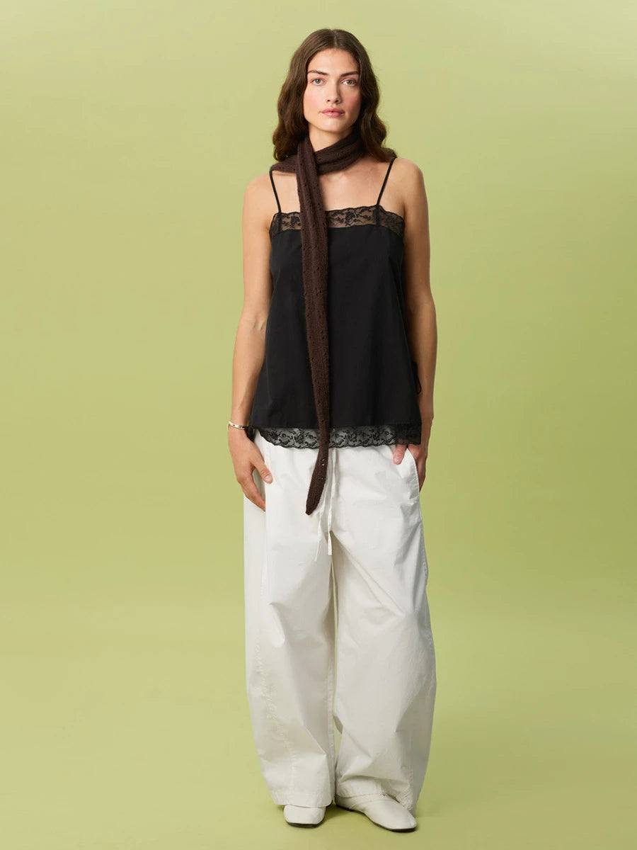 Miu Pointelle Scarf / 2607 Cashmere / No. 1 / Single Pattern by Sandnes Garn - Must be purchased Sandnes Garn Yarn
