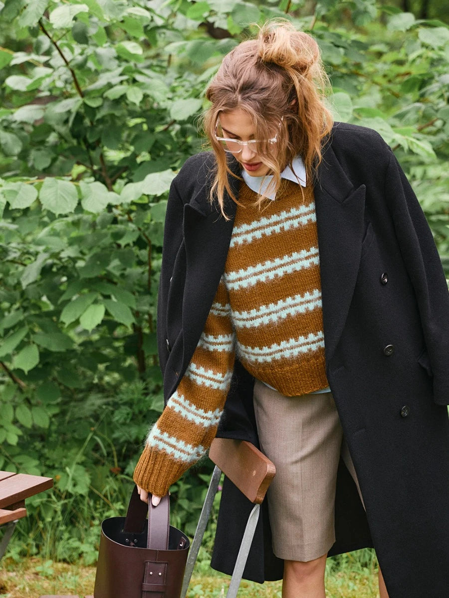 Ridge Sweater / DIY 2507 / No.8 / Single Pattern by Sandnes Garn