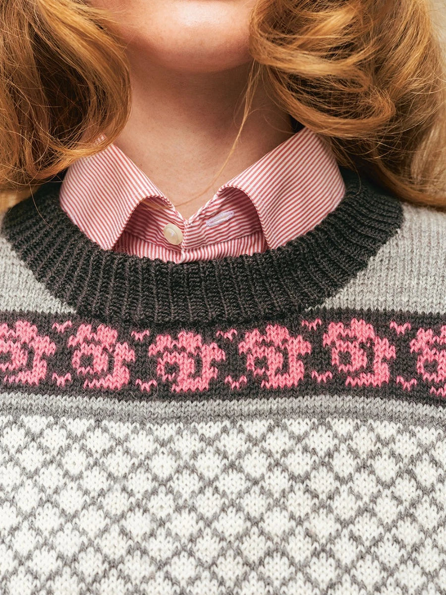 Blome Sweater / Norwegian Icons Adult 2510 / No. 1 / Single Pattern by Sandnes Garn