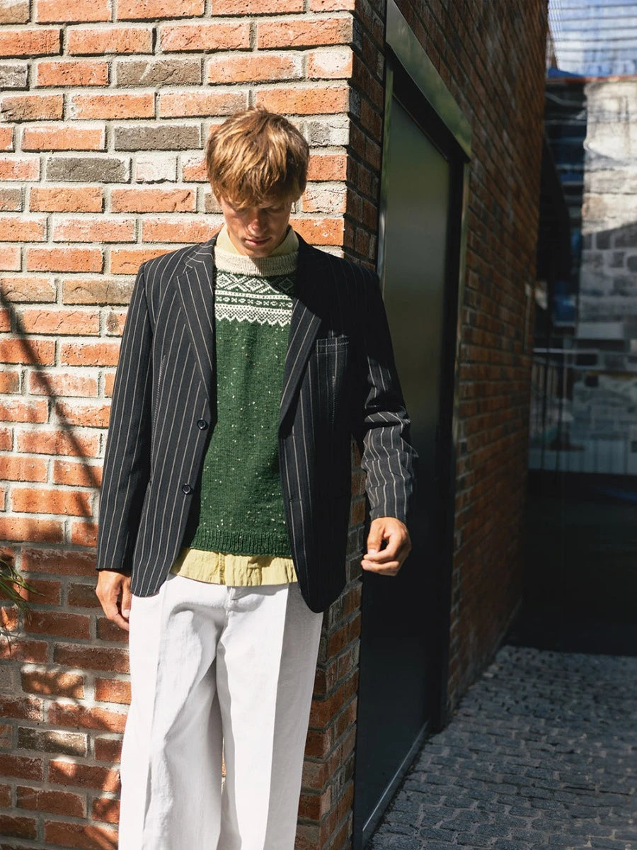 Marius Men's Sweater / Norwegian Icons Adult 2510 / No. 4 / Single Pattern by Sandnes Garn