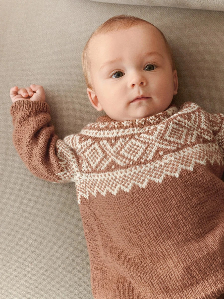 Marius Baby / Norwegian icons baby 2512 / No. 2 / Single Pattern by Sandnes Garn