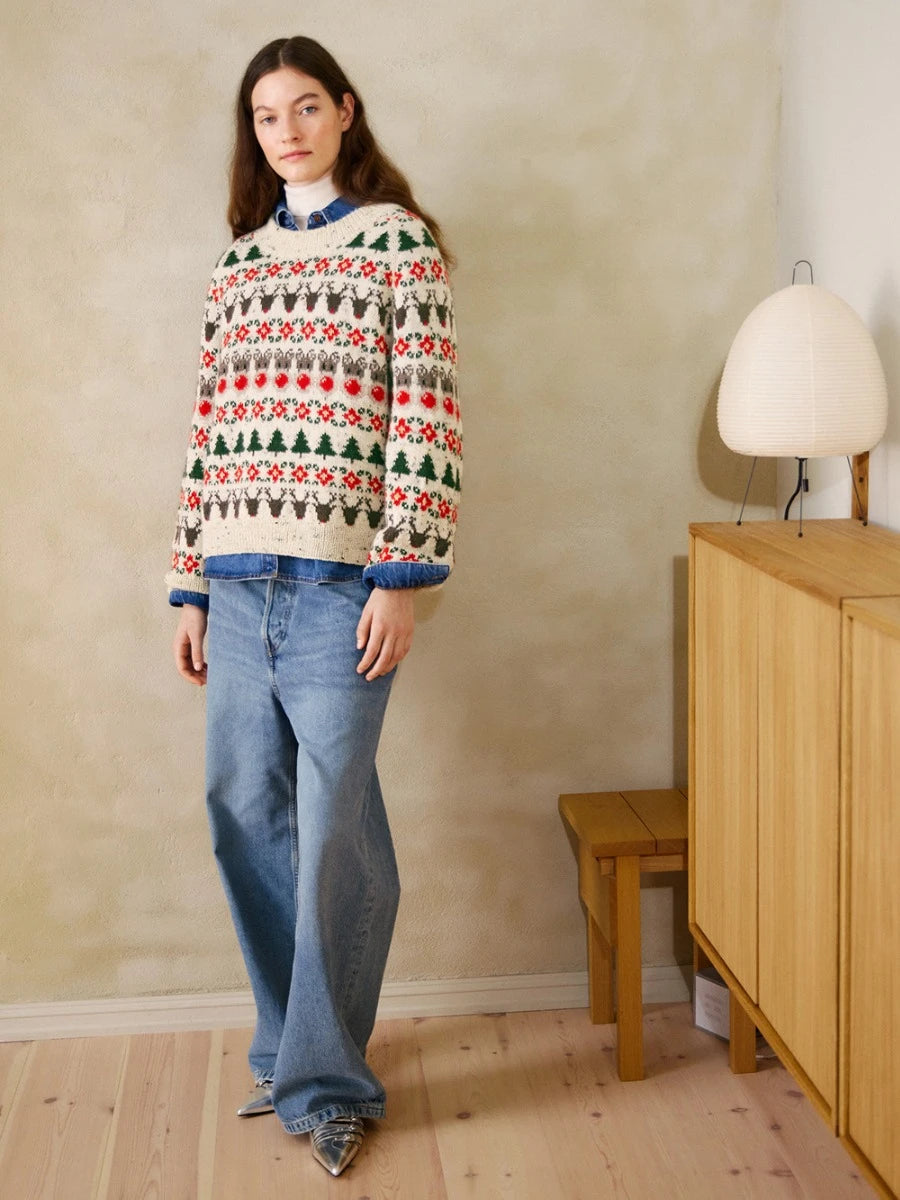 Christmas Sweater / 24 Christmas / Single Pattern by Sandnes Garn