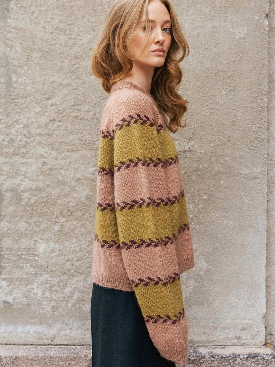 Astrid Women's Sweater / Norwegian Icons Adult 2510 / No. 5 / Single Pattern by Sandnes Garn