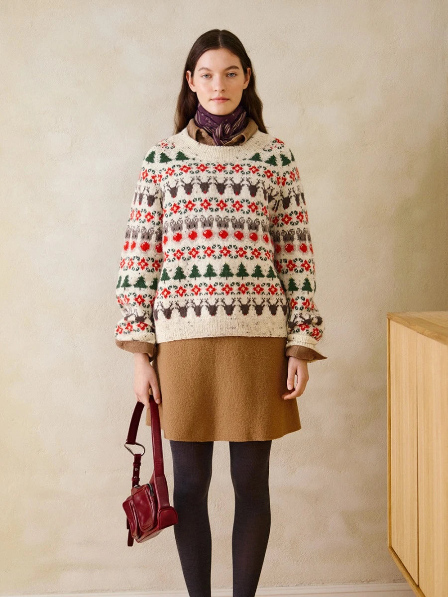 Christmas Sweater / 24 Christmas / Single Pattern by Sandnes Garn