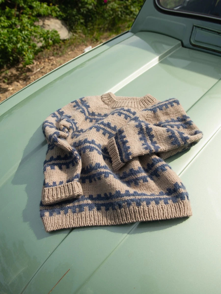 Ridge Sweater Junior / 2506 Soft Knits for Kids / No.2 / Single Pattern by Sandnes Garn