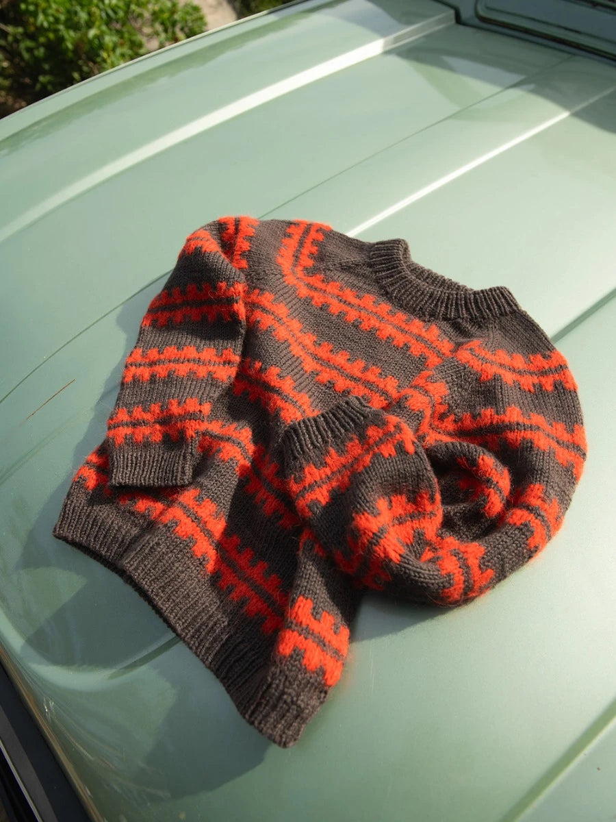 Ridge Sweater Junior / 2506 Soft Knits for Kids / No.2 / Single Pattern by Sandnes Garn