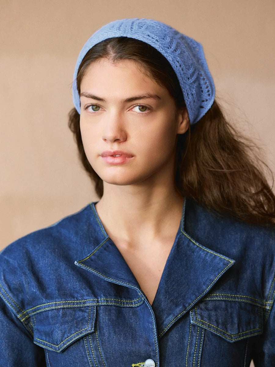 Agnes Head Scarf / Cashmere 2508 / No. 4 / Single Pattern by Sandnes Garn