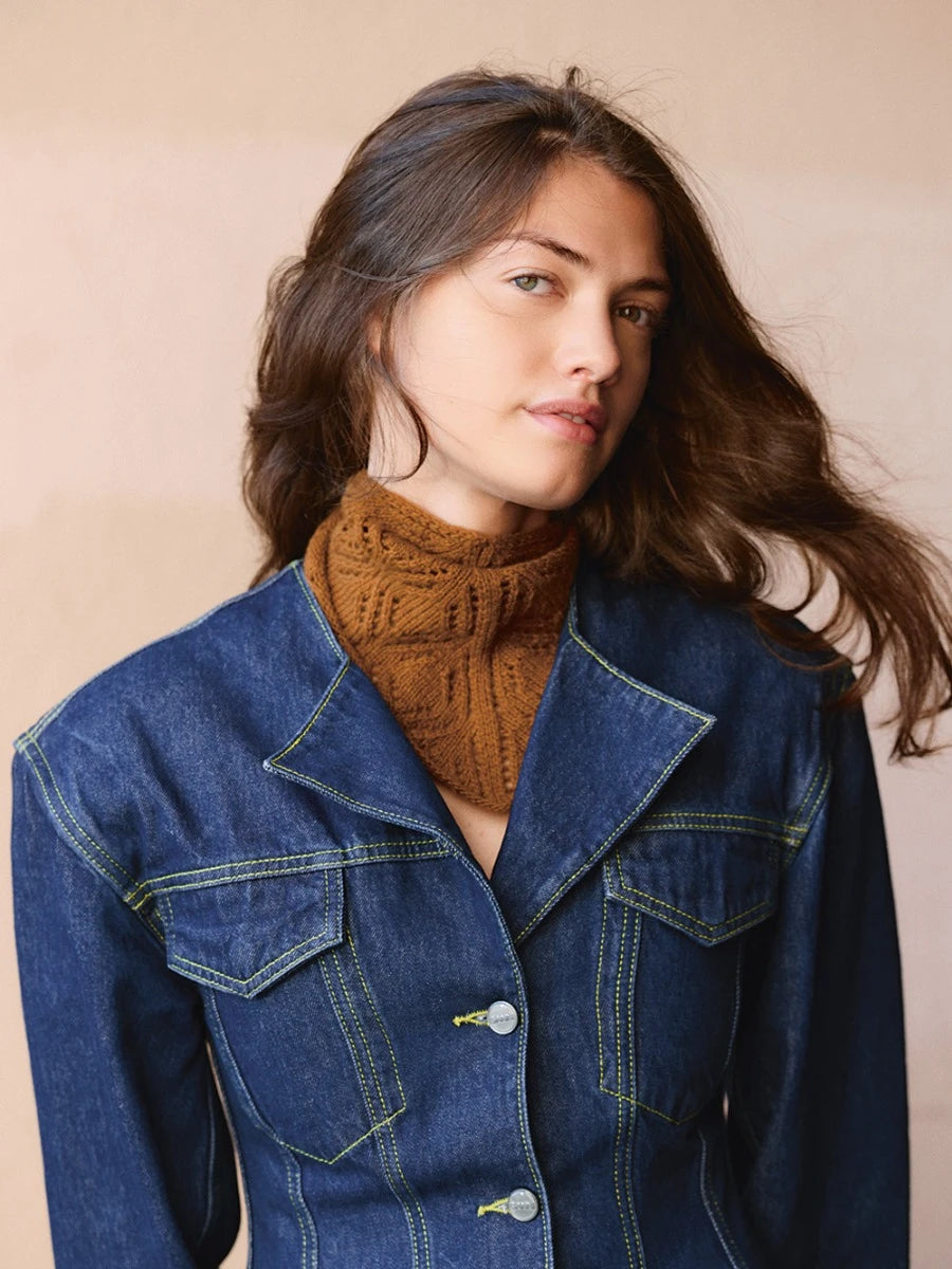 Agnes Head Scarf / Cashmere 2508 / No. 4 / Single Pattern by Sandnes Garn