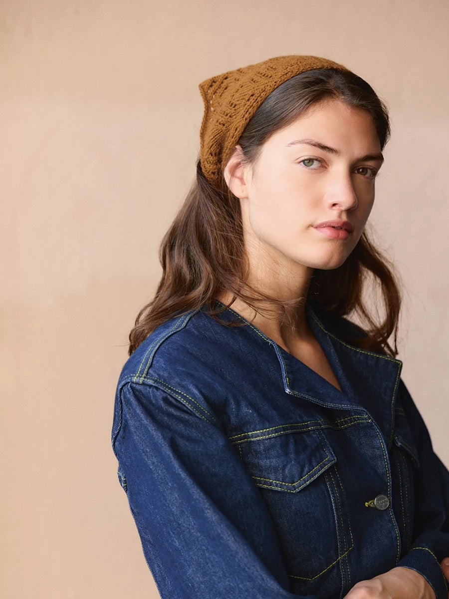 Agnes Head Scarf / Cashmere 2508 / No. 4 / Single Pattern by Sandnes Garn