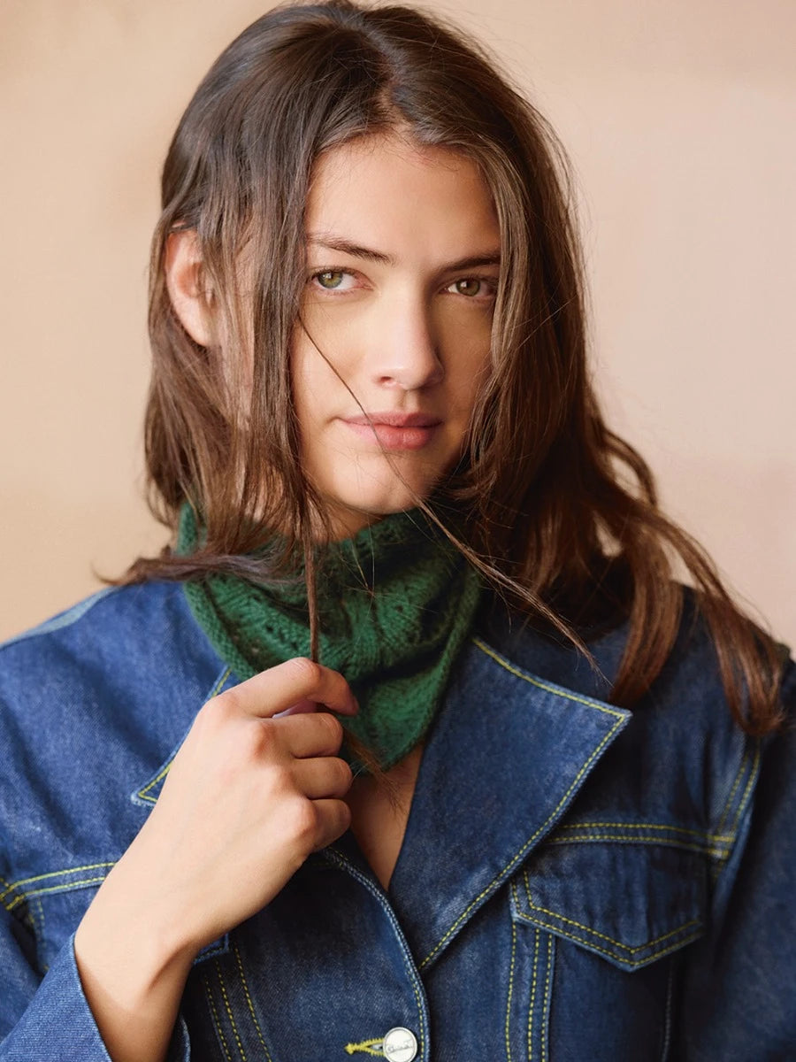 Agnes Head Scarf / Cashmere 2508 / No. 4 / Single Pattern by Sandnes Garn