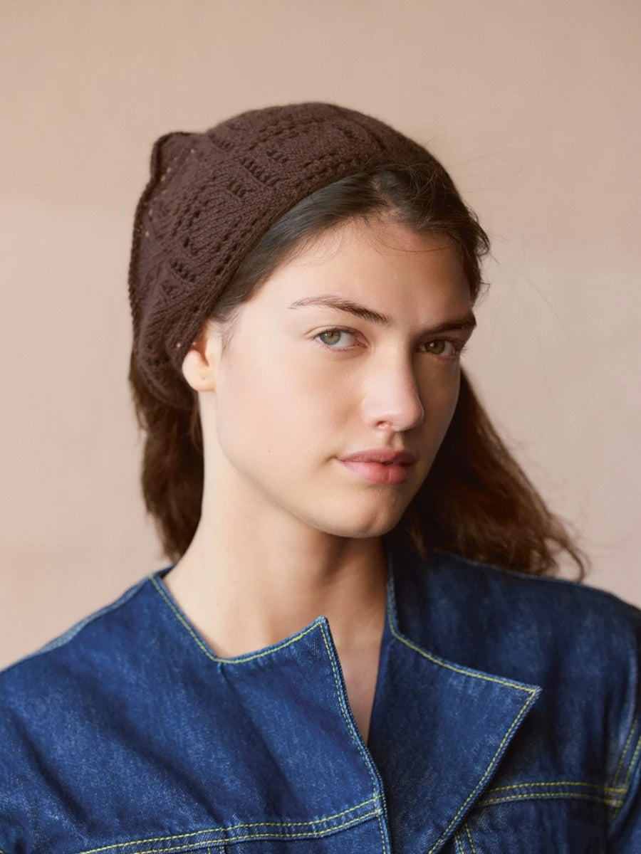 Agnes Head Scarf / Cashmere 2508 / No. 4 / Single Pattern by Sandnes Garn