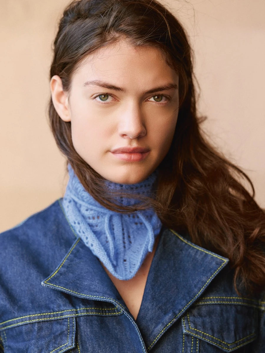 Agnes Head Scarf / Cashmere 2508 / No. 4 / Single Pattern by Sandnes Garn