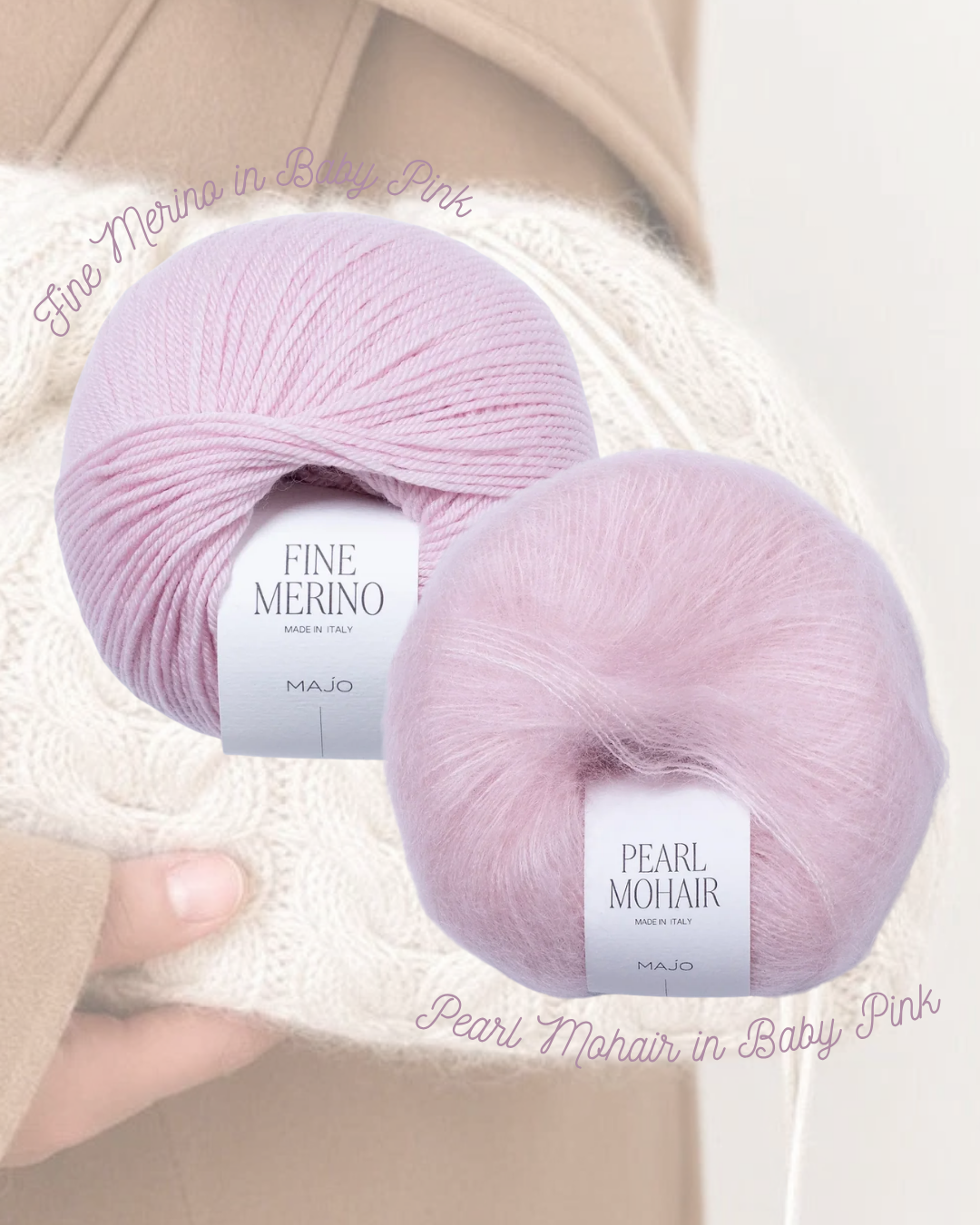 AUGUSTINE BAG Knit Kit by MAJO Garn