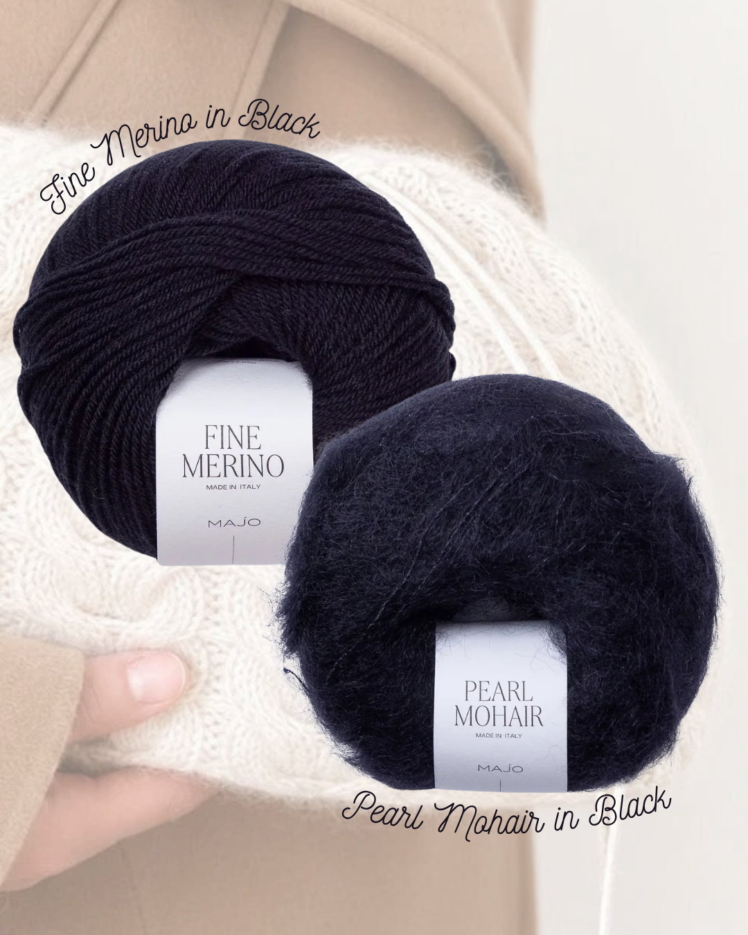 AUGUSTINE BAG Knit Kit by MAJO Garn