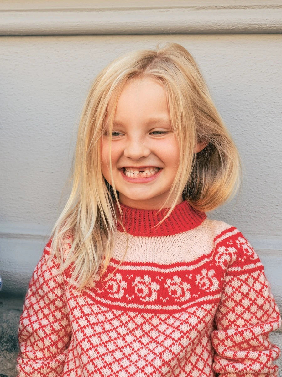 Blome Junior / Norwegian Icons Junior 2509 / No. 1 / Single Pattern by Sandnes Garn