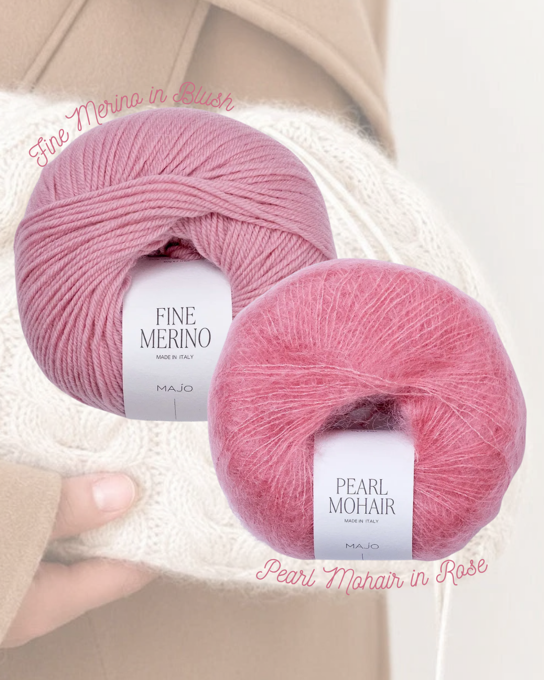 AUGUSTINE BAG Knit Kit by MAJO Garn