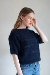 INÈS BLOUSE Knit Kit by MAJO Garn