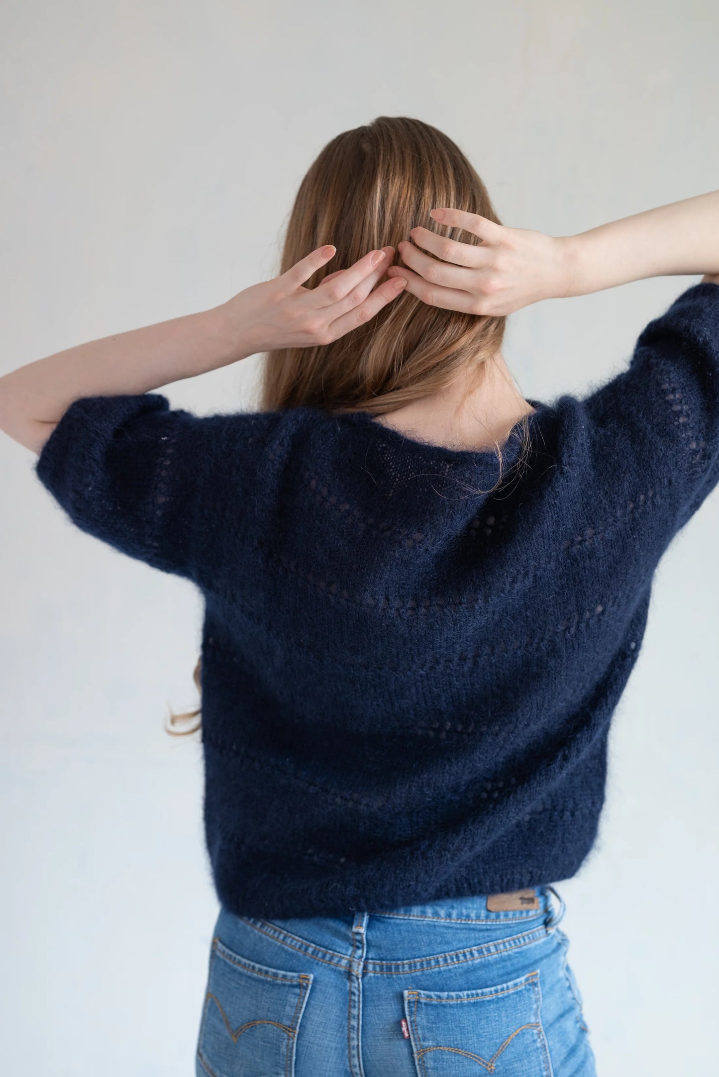 INÈS BLOUSE Knit Kit by MAJO Garn