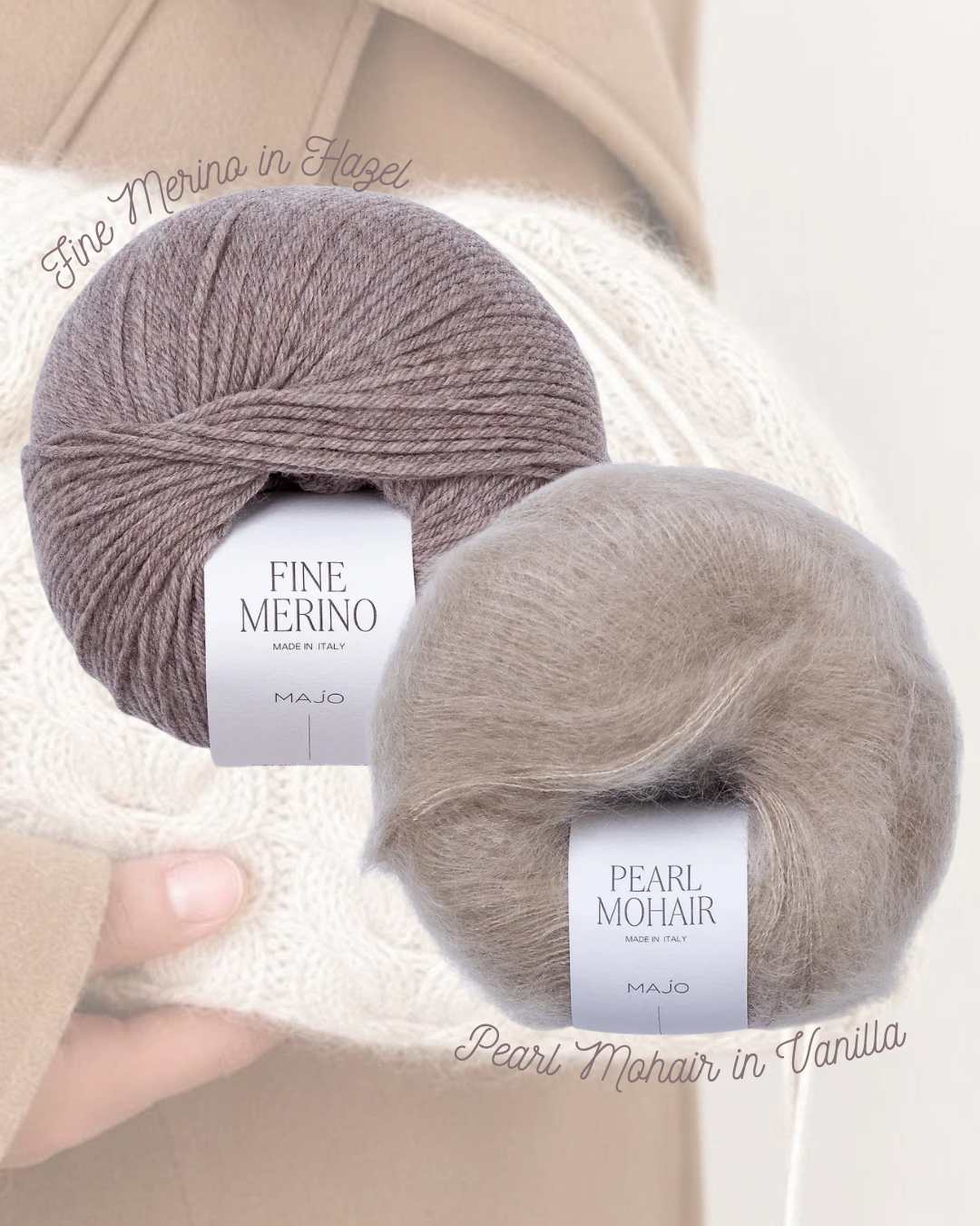 AUGUSTINE BAG Knit Kit by MAJO Garn