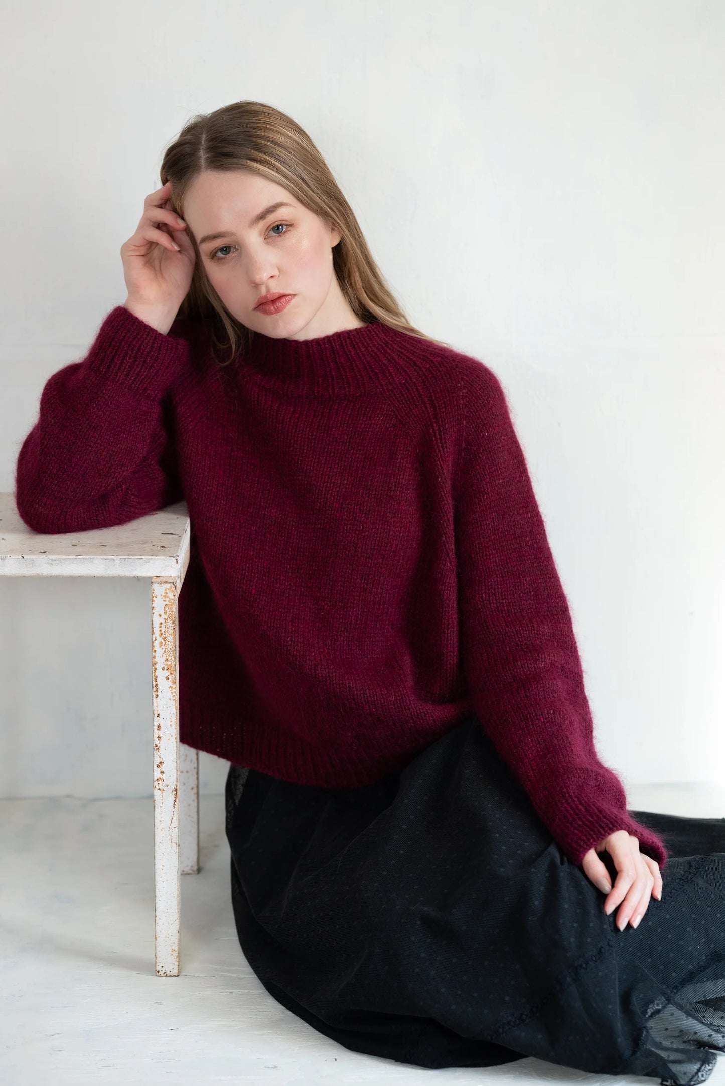 NOAH JUMPER Knit Kit by MAJO Garn