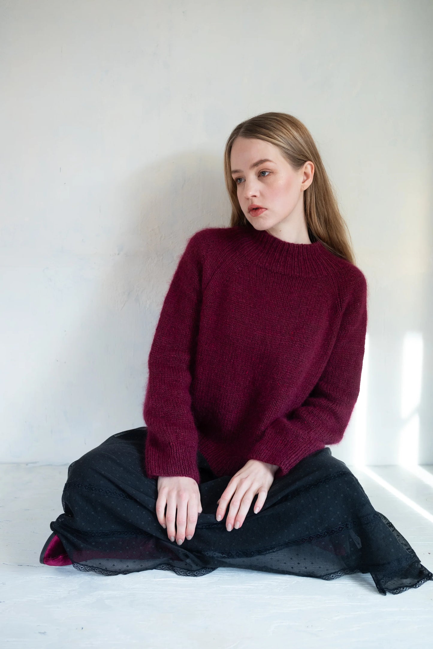 NOAH JUMPER Knit Kit by MAJO Garn