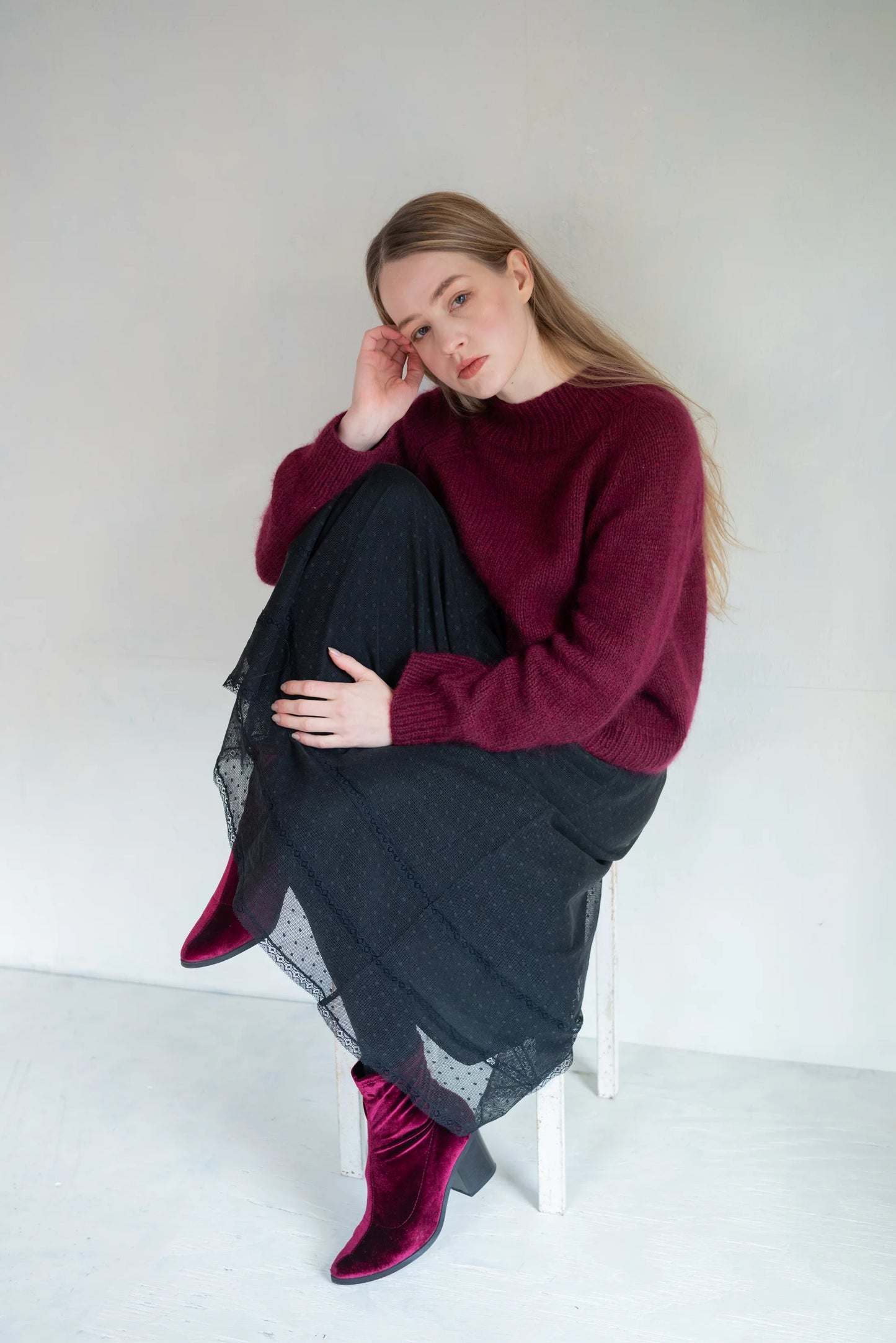 NOAH JUMPER Knit Kit by MAJO Garn