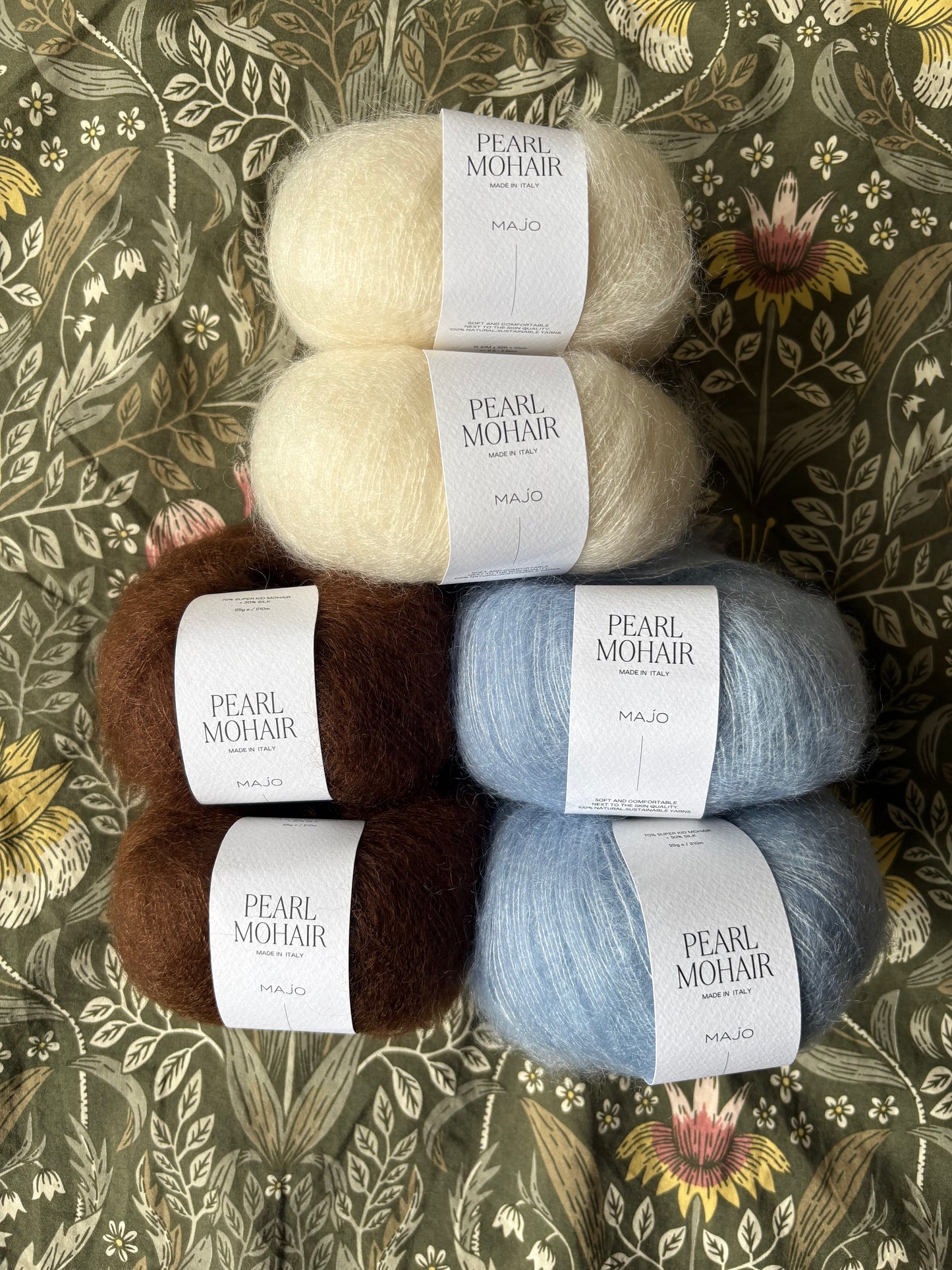 AURORE SCARF Knit Kit by MAJO Garn