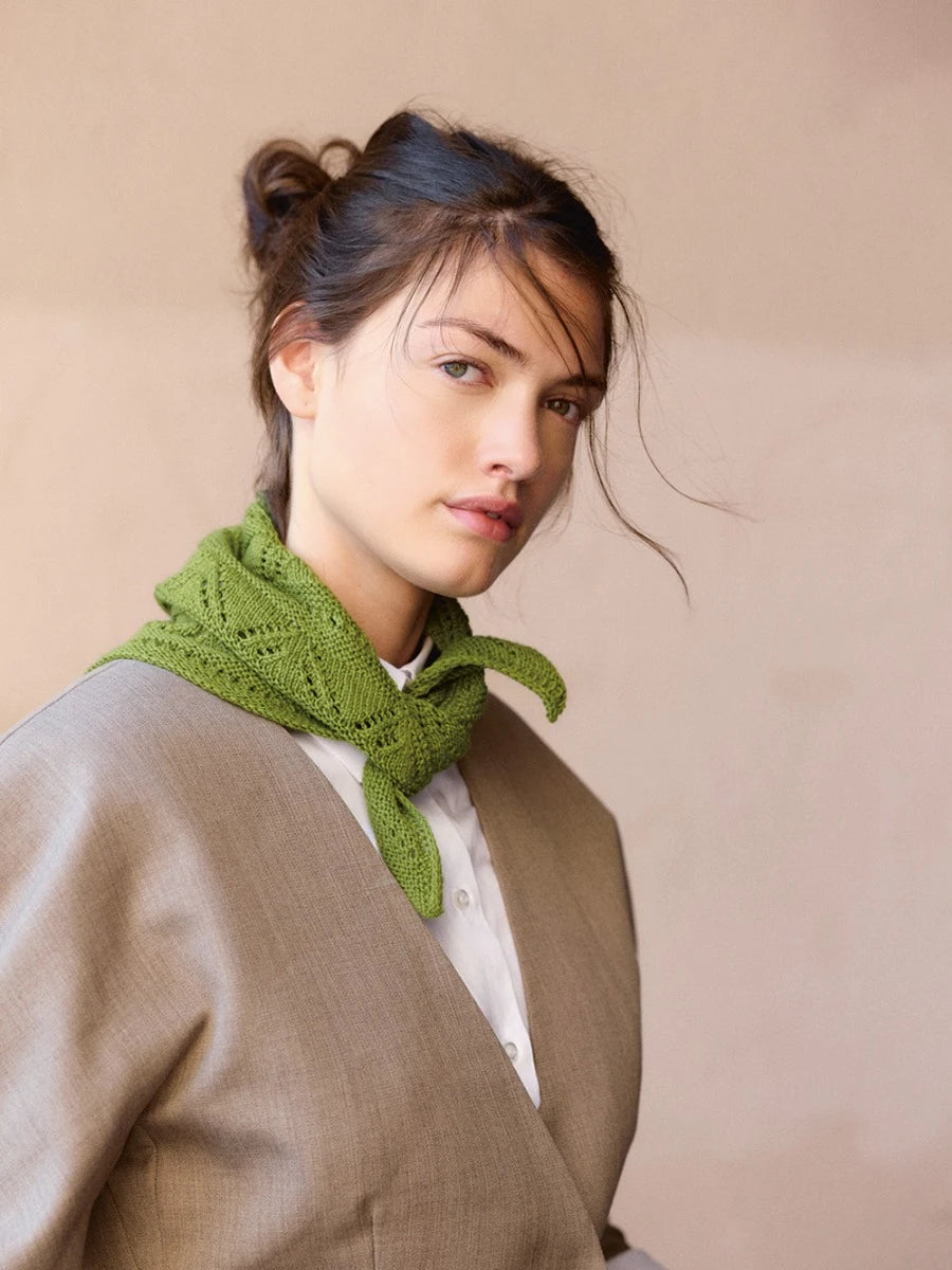 Petra Scarf / Cashmere 2508 / No. 1 / Single Pattern by Sandnes Garn