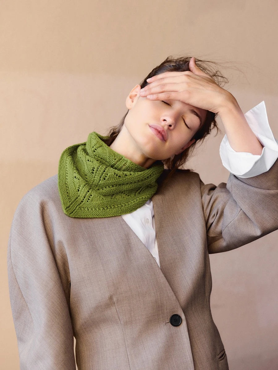 Petra Scarf / Cashmere 2508 / No. 1 / Single Pattern by Sandnes Garn