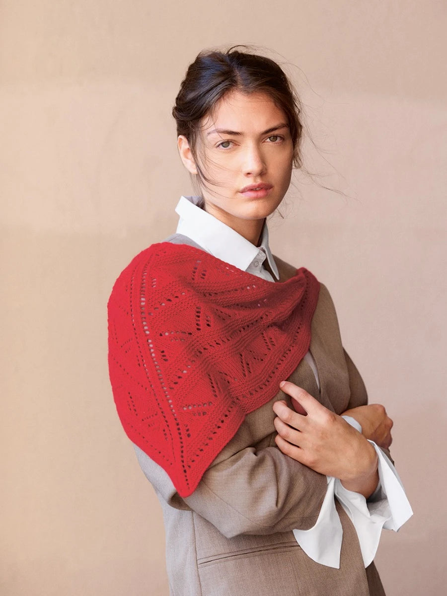 Petra Scarf / Cashmere 2508 / No. 1 / Single Pattern by Sandnes Garn