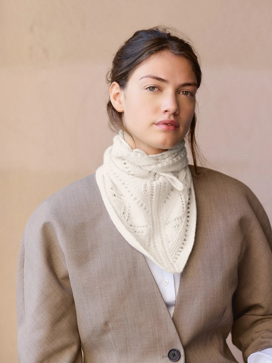 Petra Scarf / Cashmere 2508 / No. 1 / Single Pattern by Sandnes Garn