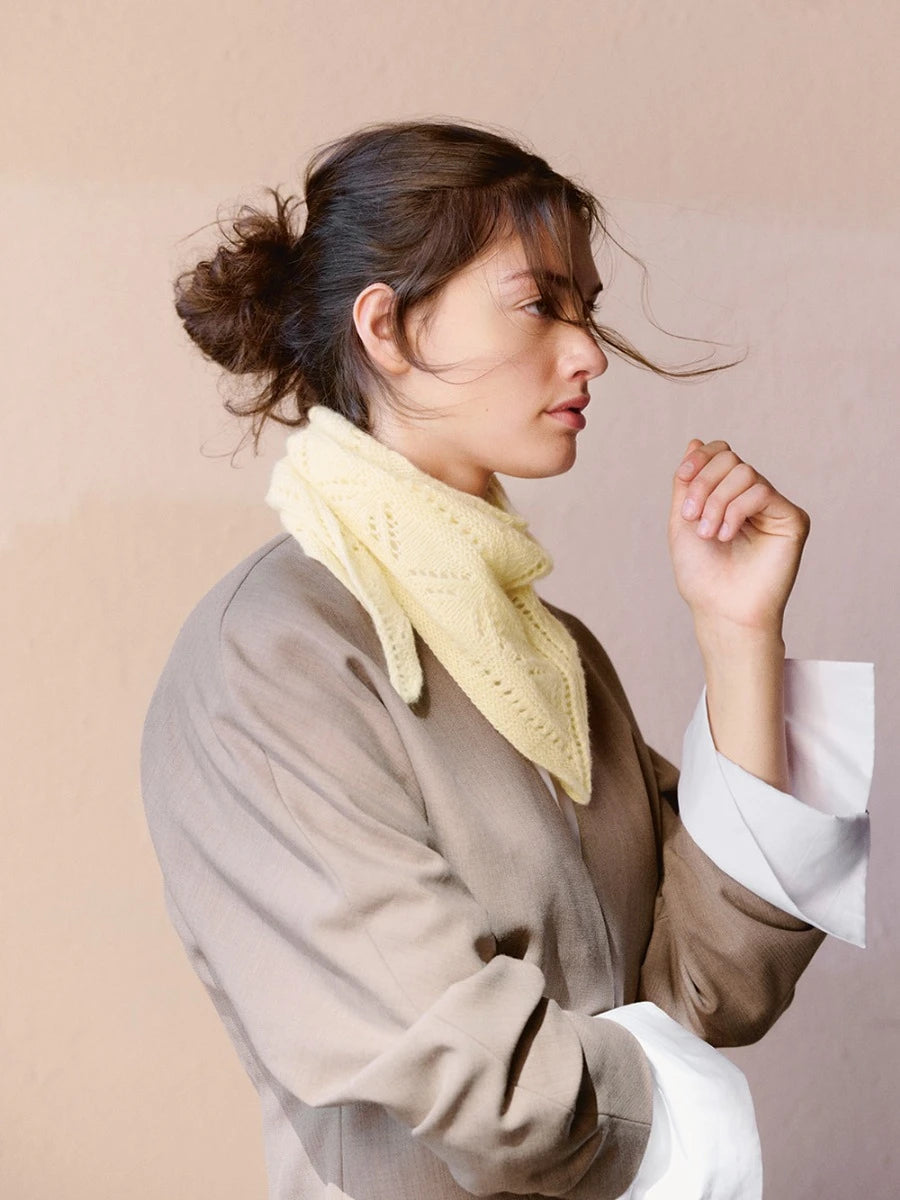 Petra Scarf / Cashmere 2508 / No. 1 / Single Pattern by Sandnes Garn