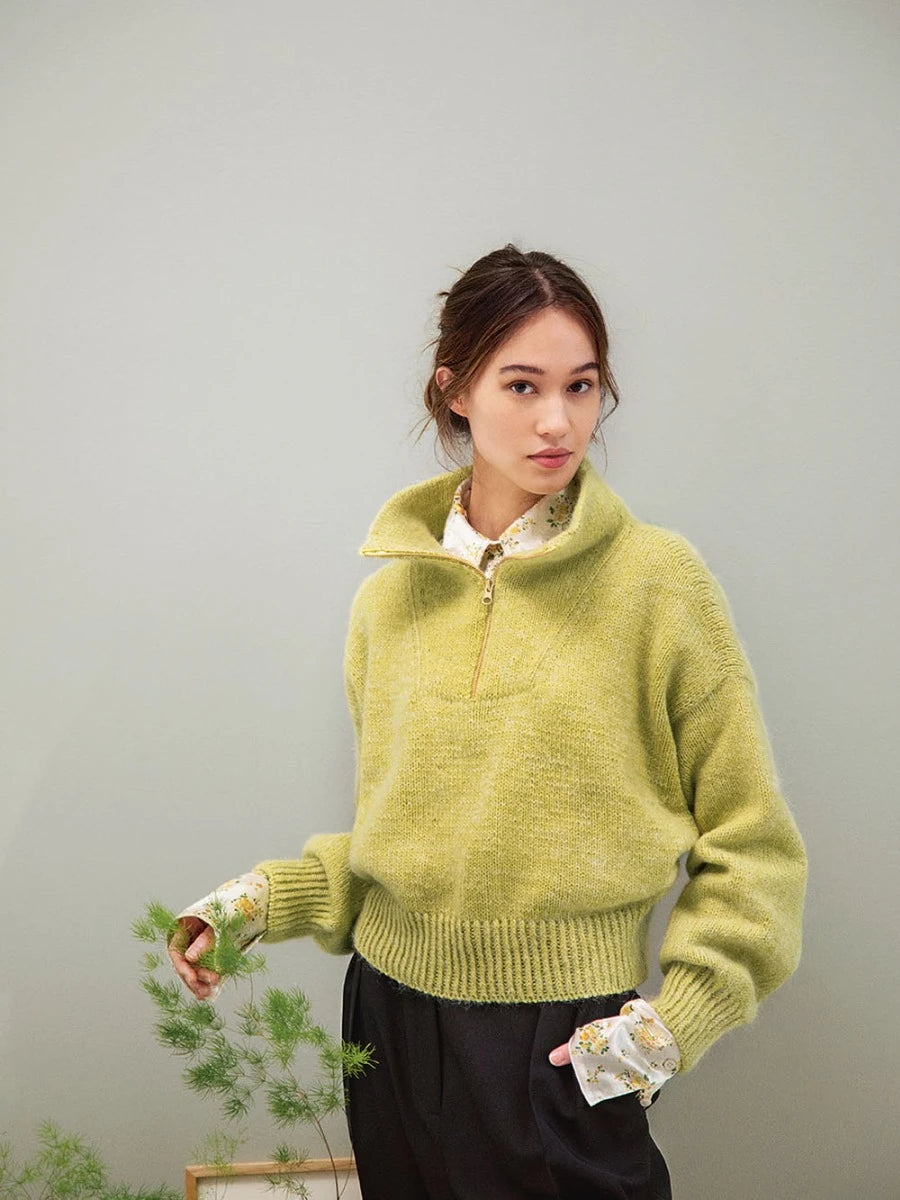 Soft Knit for Women / Collection 2202 / Pattern Booklet by Sandnes Garn / Booklets must be purchased with minimum of 3  skeins of Sandnes Yarn