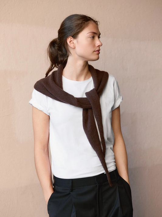 Triangle Shawl / Cashmere 2508 / No. 3 / Single Pattern by Sandnes Garn